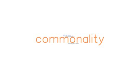 scamanality|another word for commonality.